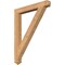 Ekena Millwork Traditional Arts & Crafts Smooth Bracket, Western Red Cedar, 3 1/2"W x 30"D x 38"H BKT04X30X38TRA03SWR - alternate 1
